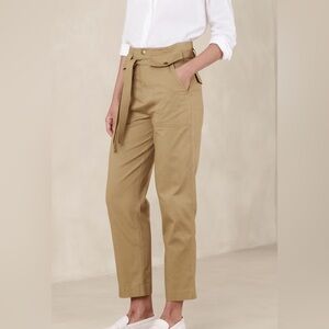 Banana Republic NWT Utility Tie Waist Pant